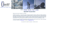 Desktop Screenshot of openss7.com